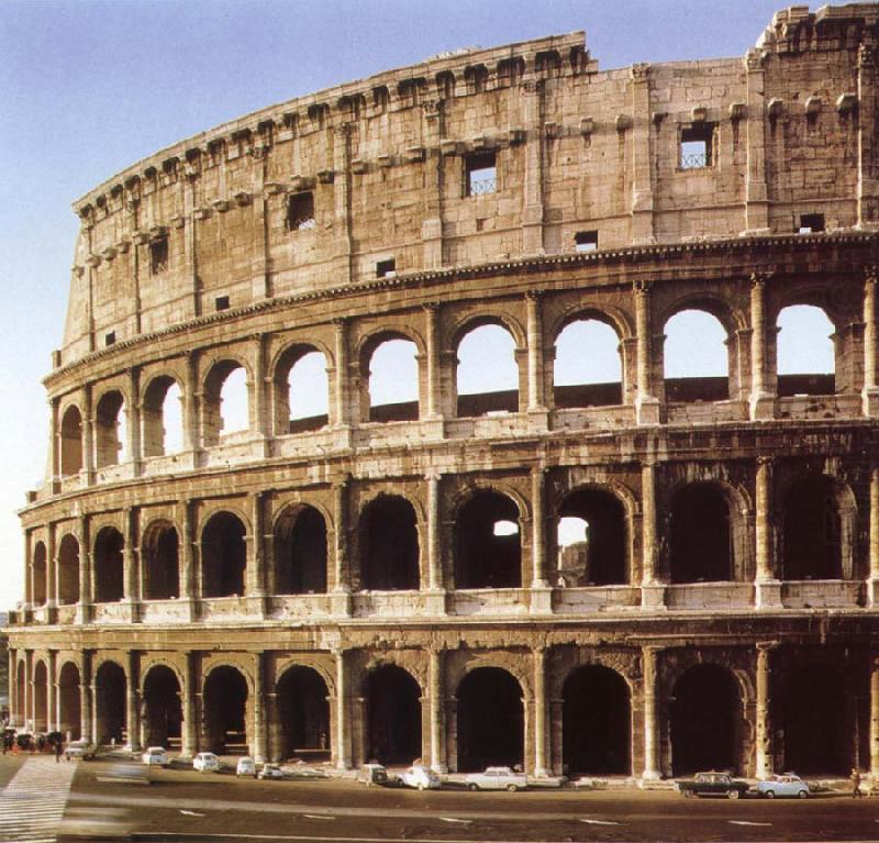 unknow artist The Colosseum oil painting picture